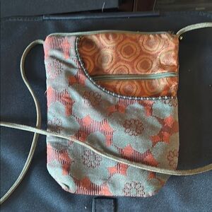 Floral Patterned Crossbody Bag